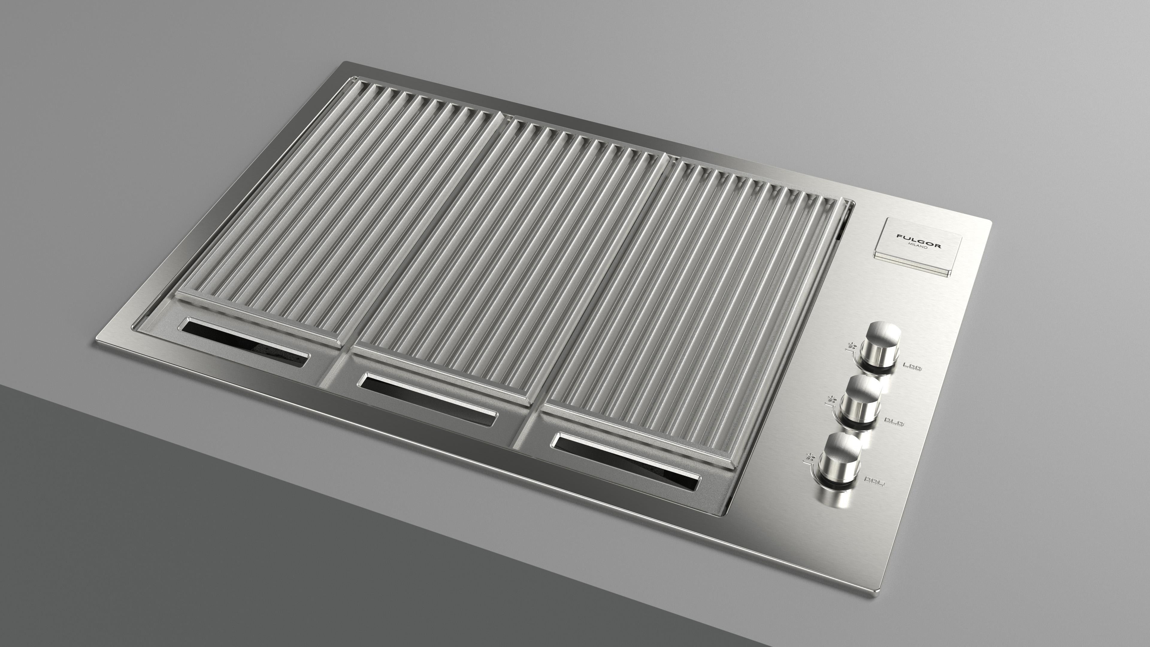 Fulgor Milano 80cm Pro Outdoor Gas Barbecue - FOBQ 803 G X
