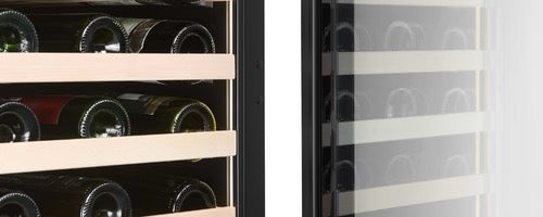 CELLA - 39 bottle Dual Zone Wine cooler - W39D-BLACK