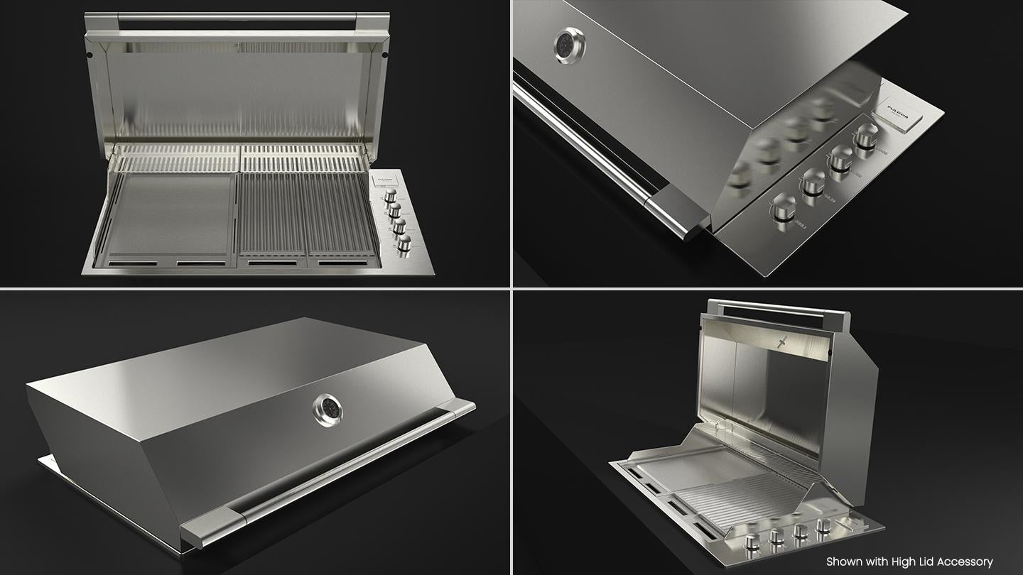 Fulgor Milano 100cm Pro Outdoor Gas Barbecue - FOBQ 1000 G X