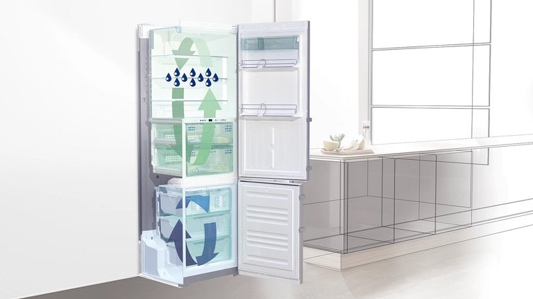 Liebherr CTele 2931 Automatic refrigerator-freezer with SmartFrost Silver