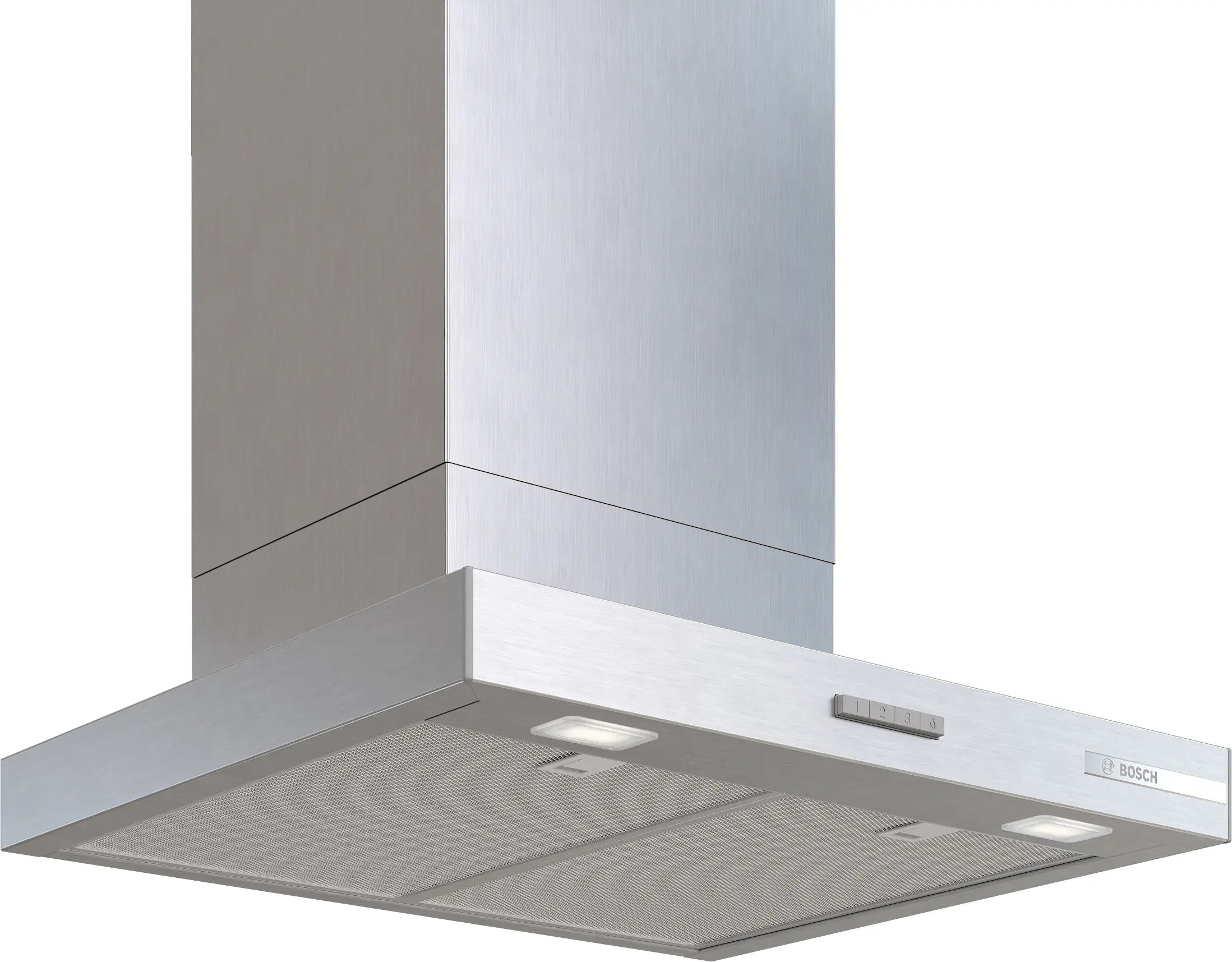 Bosch Series 4 Wall-mounted cooker hood 60 cm Stainless steel look - DWB65CC30B