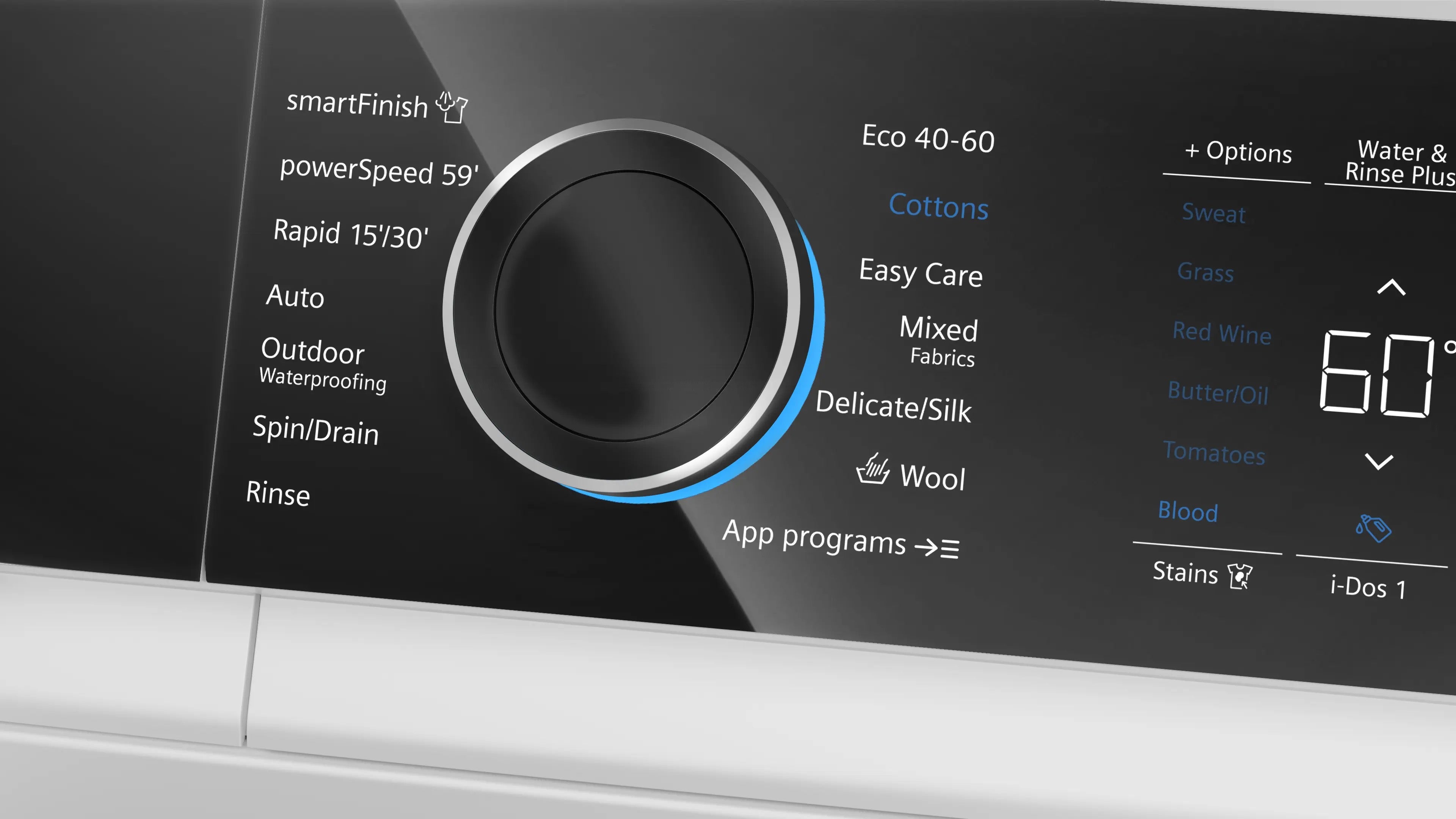 Siemens iQ700 Washing machine, front loader 11 kg max. 1600 rpm - WG66B2A1GB