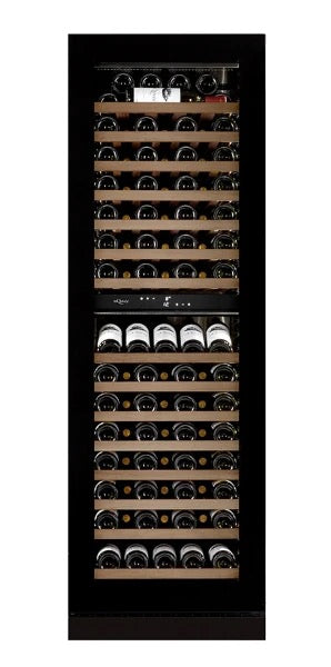 MQuvée - WineCave Infinite Push-Pull Dual Zone Wine Fridge