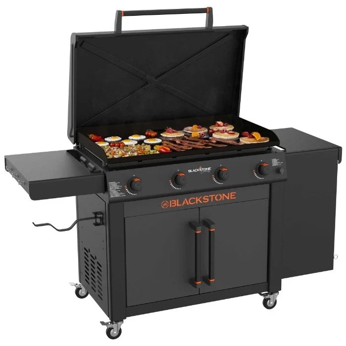 Blackstone Culinary 36" Griddle with Cabinet and Side Table