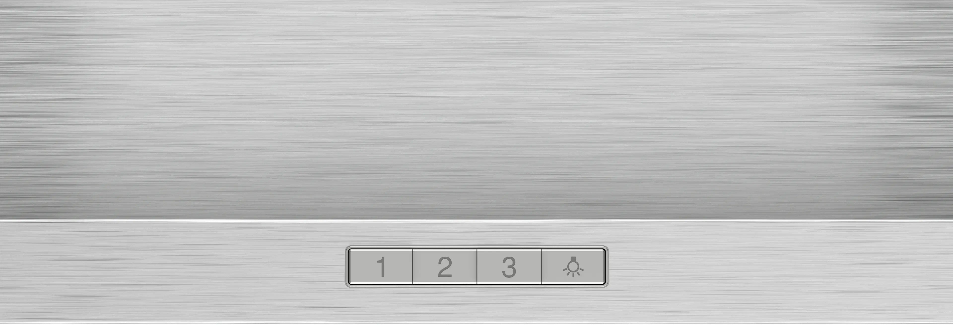 Bosch Series 2 Wall-mounted cooker hood 90 cm Stainless steel - DWP94BC50B