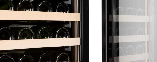 CELLA - 145 bottle Dual Zone Wine cooler - FWS154D-BLACK