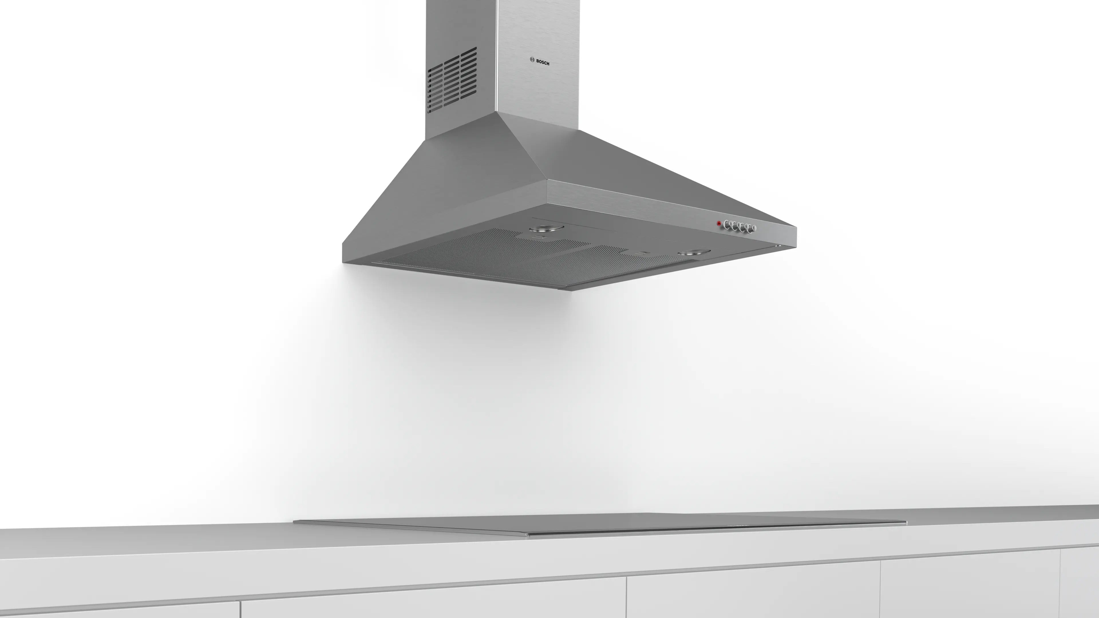 Bosch Series 2 Wall-mounted cooker hood 60 cm Stainless steel - DWP64CC50M