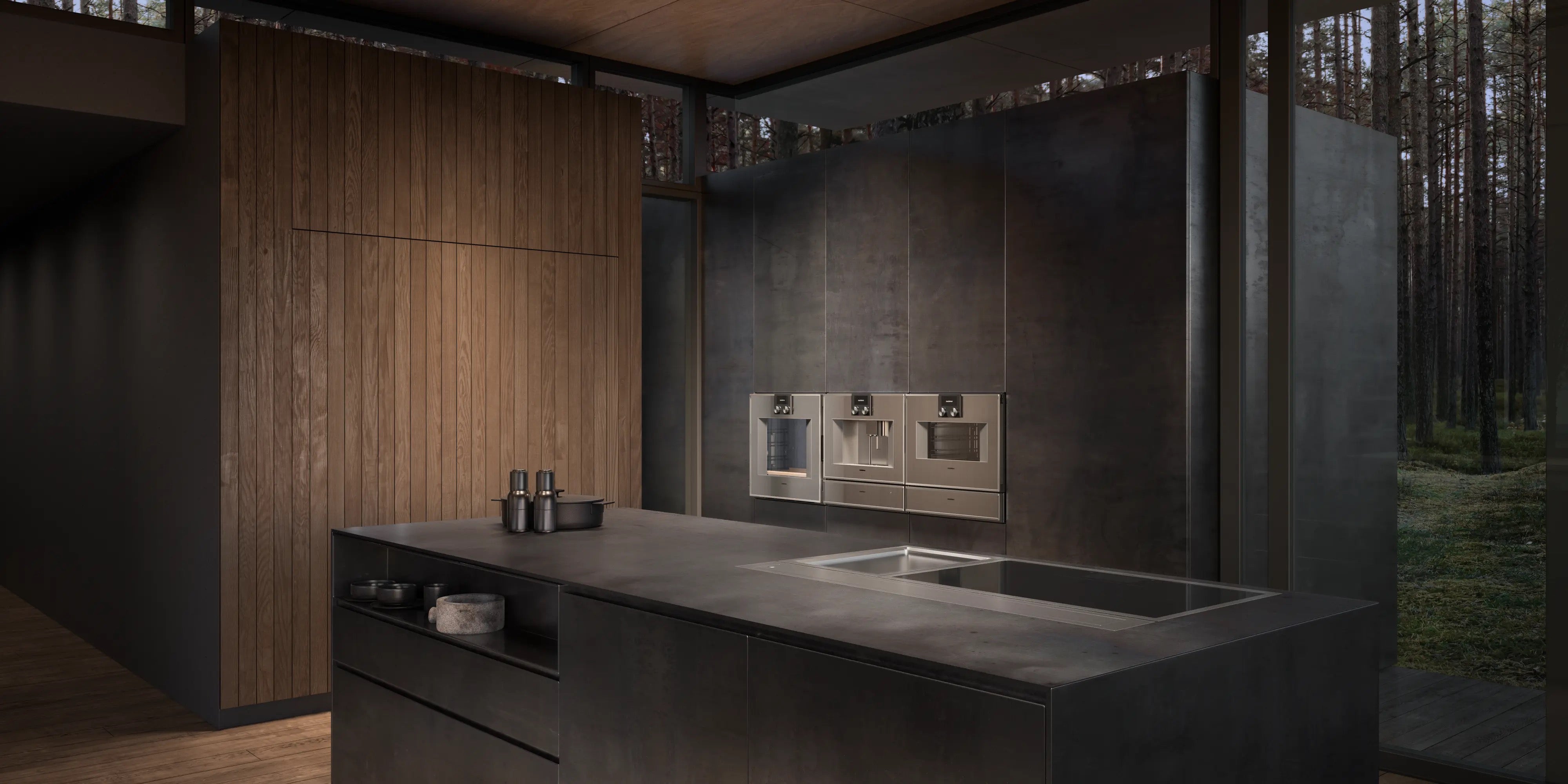Gaggenau 400 series Full surface induction cooktop 90 cm