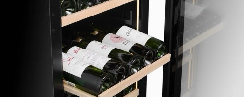 CELLA Beverage Centre - 48cm Depth - 36 Bottles / 76 Cans - WBV75D-BLACK