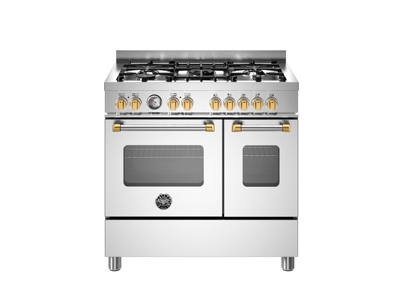 Bertazzoni Master Series 90cm 5-Burner Electric Double Oven