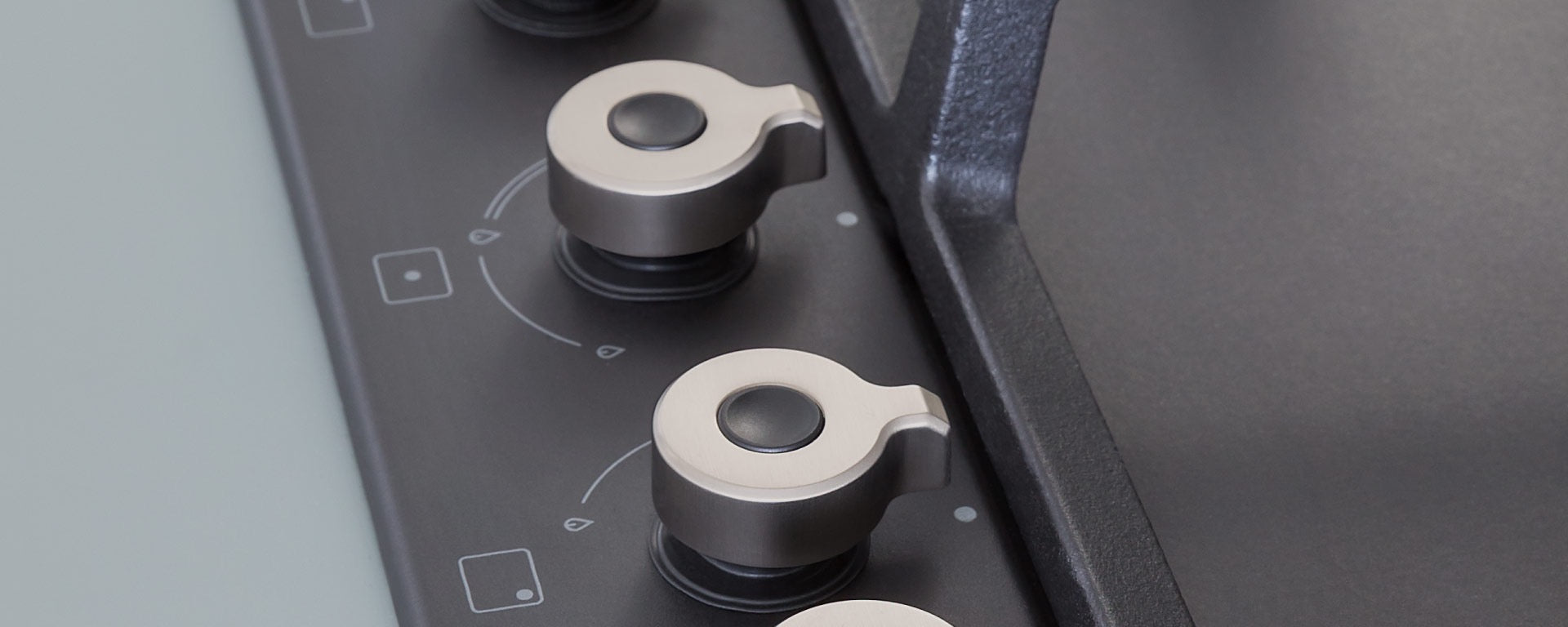 Bertazzoni Professional 90 cm Gas hob with central dual wok