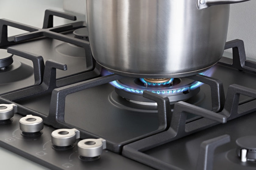 Bertazzoni Professional 90 cm Gas hob with central dual wok