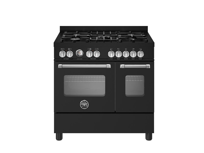 Bertazzoni Master Series 90cm 5-Burner Electric Double Oven