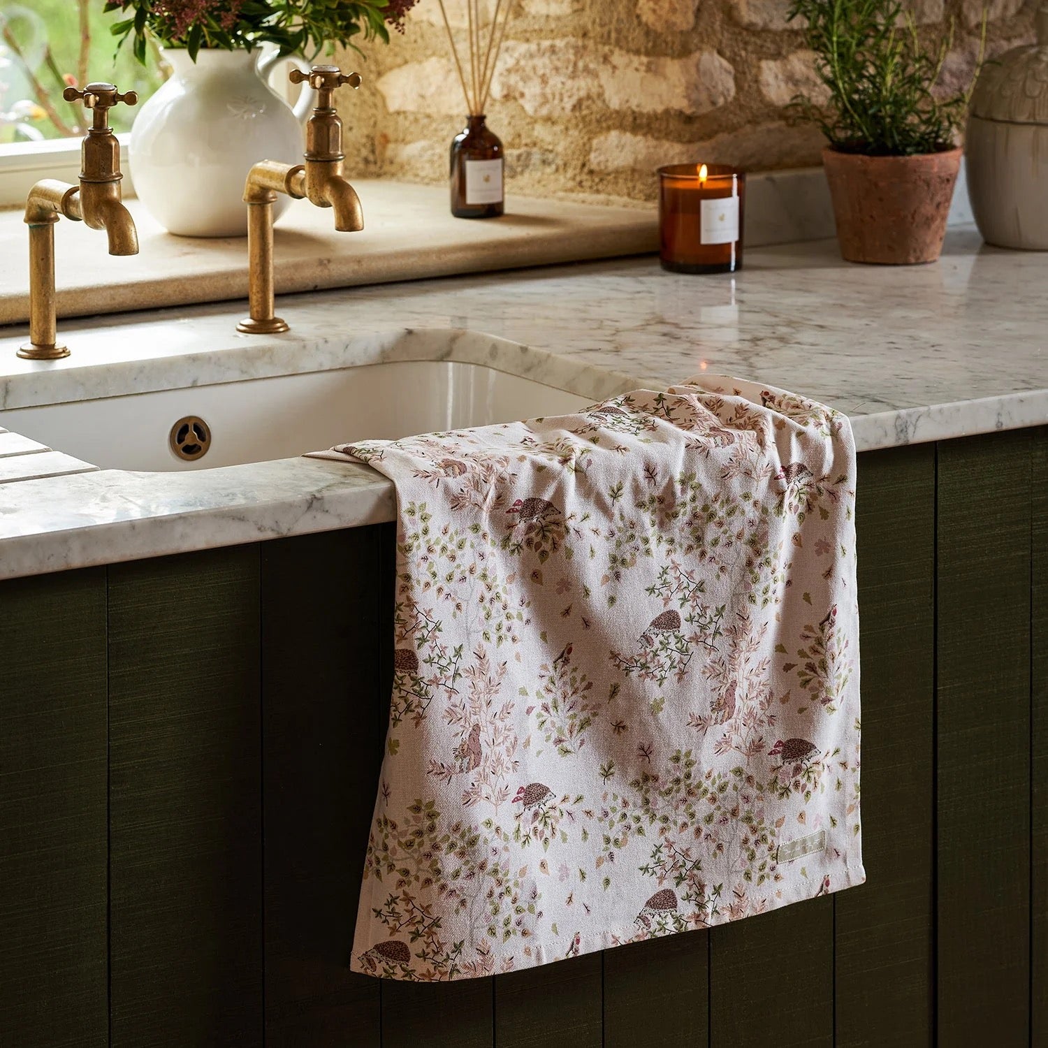 Sophie Allport Woodland Friends Tea Towel