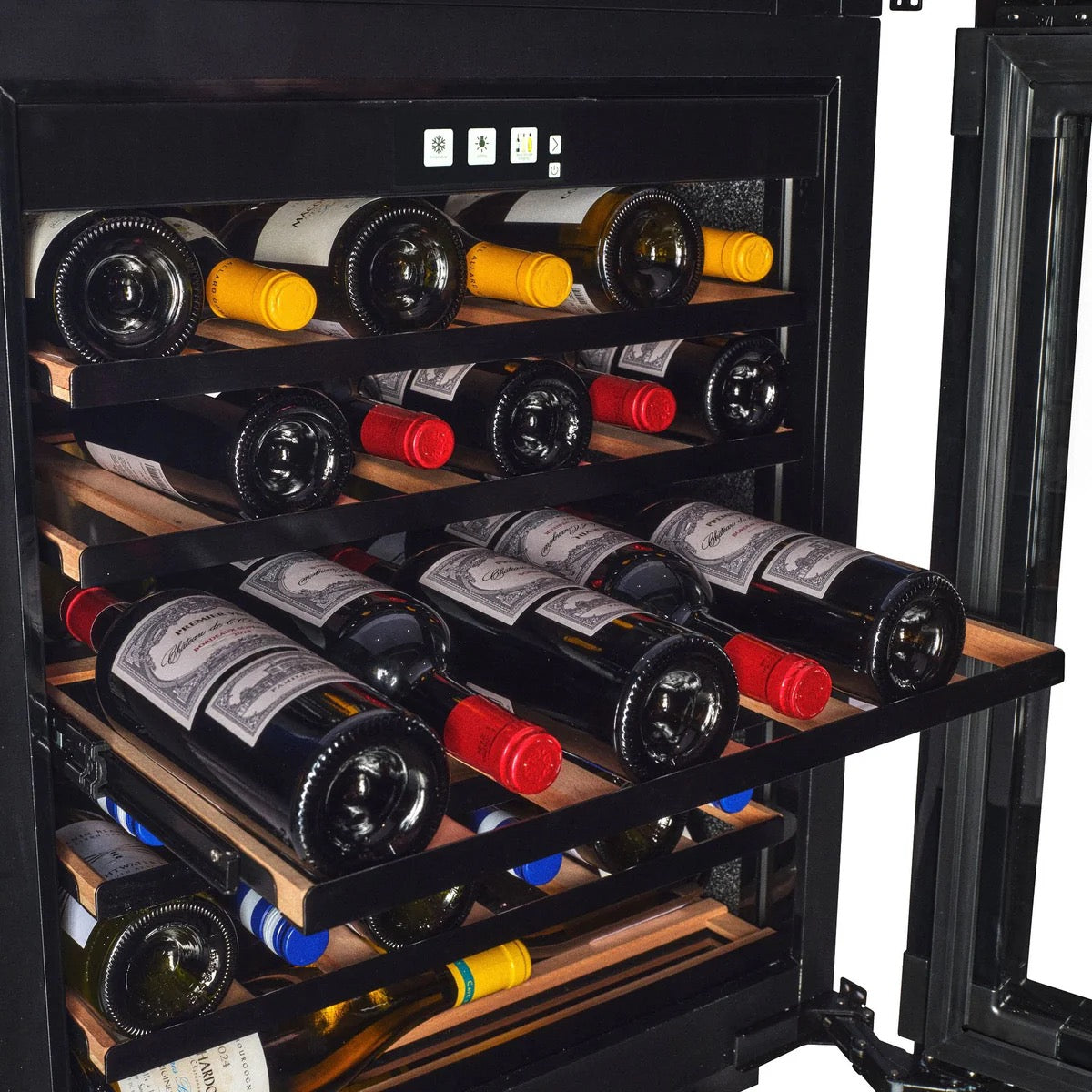 CELLA - Shallow Wine Fridge - 45cm Depth - 60cm Undercounter - W30B-TO