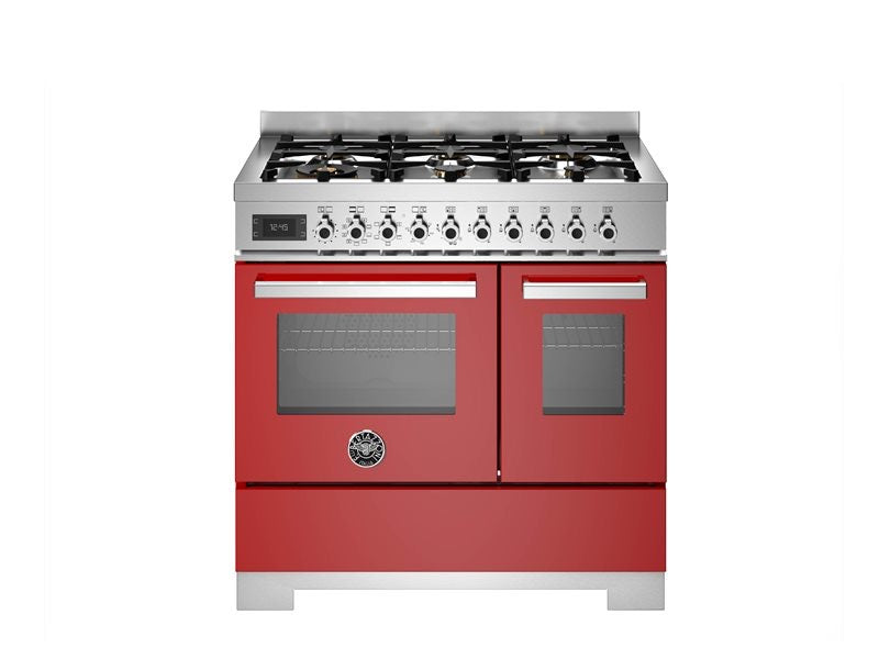 Bertazzoni Professional 90 cm 6-burner electric double oven