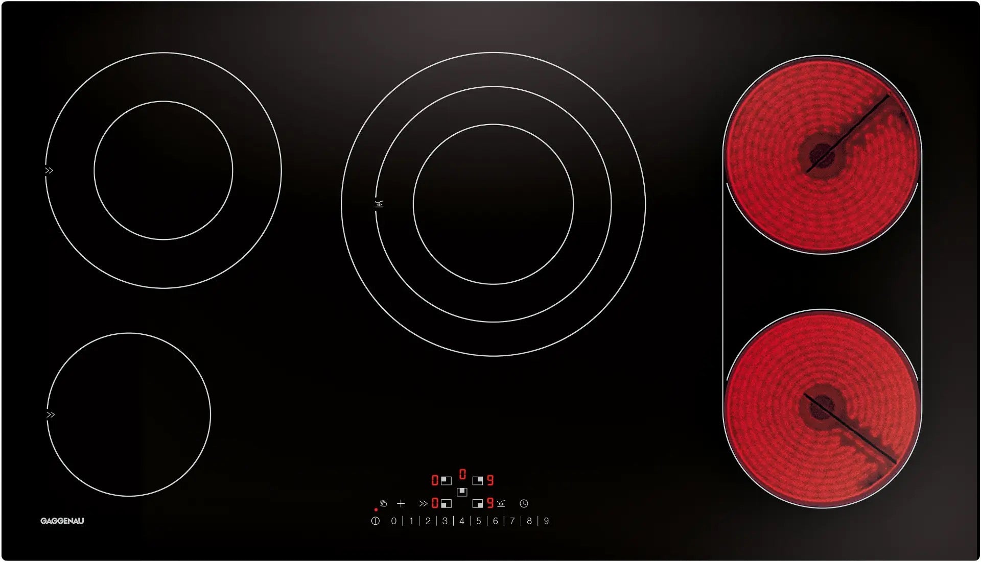 Gaggenau 200 series Glass ceramic cooktop 90 cm