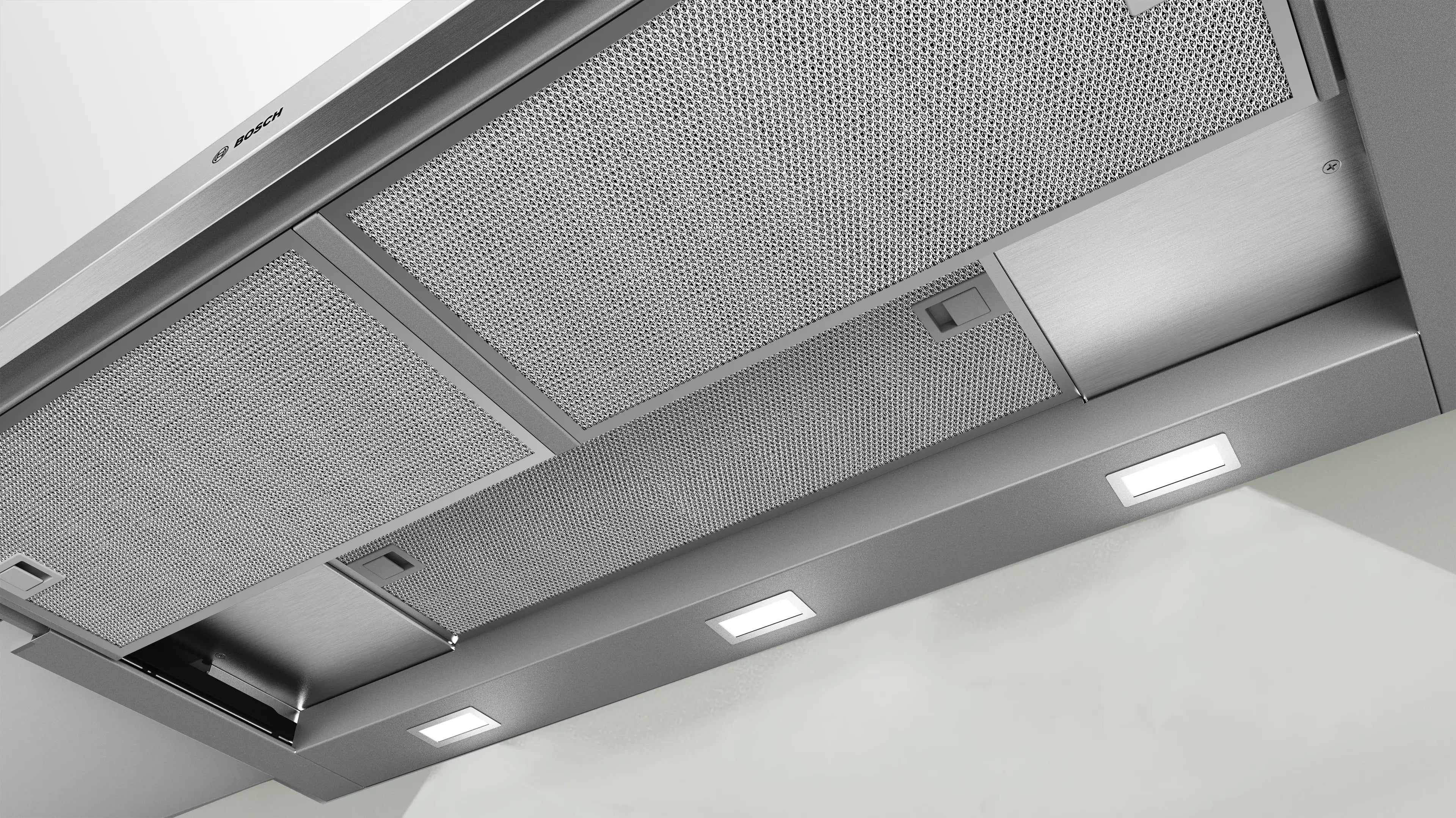 Bosch Series 4 Telescopic cooker hood 90 cm Silver metallic - DFS097A51B