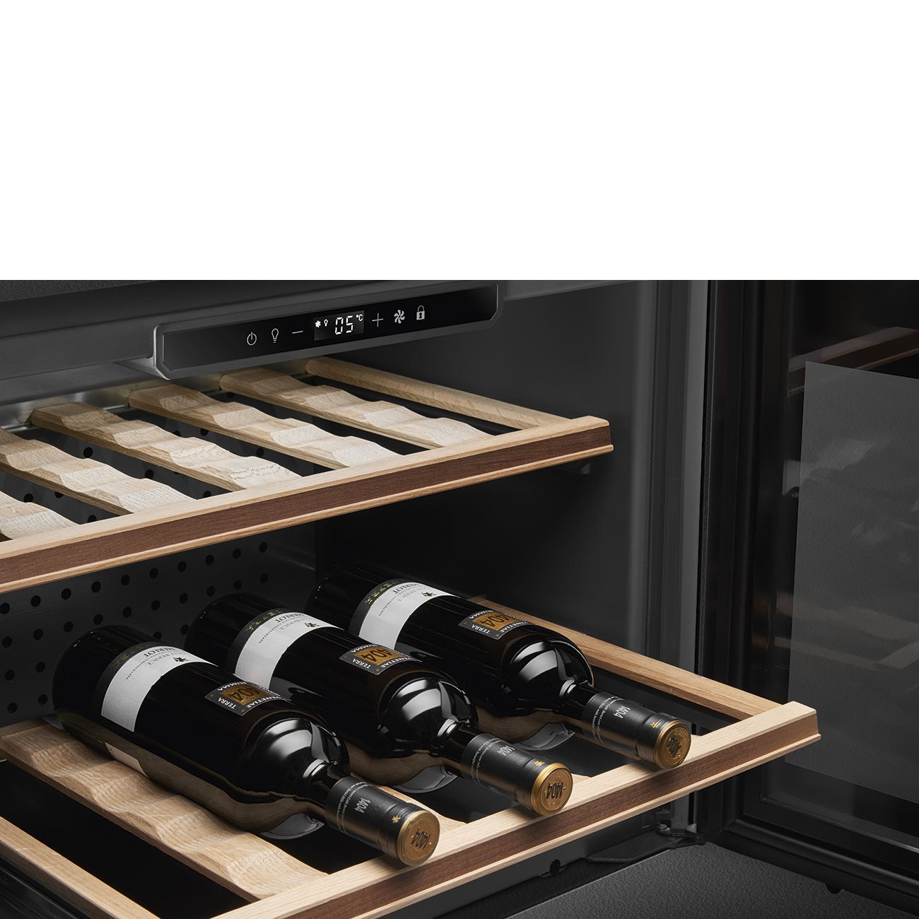 Smeg Classic Built-In Wine Cooler Stainless Steel - CVI321X3