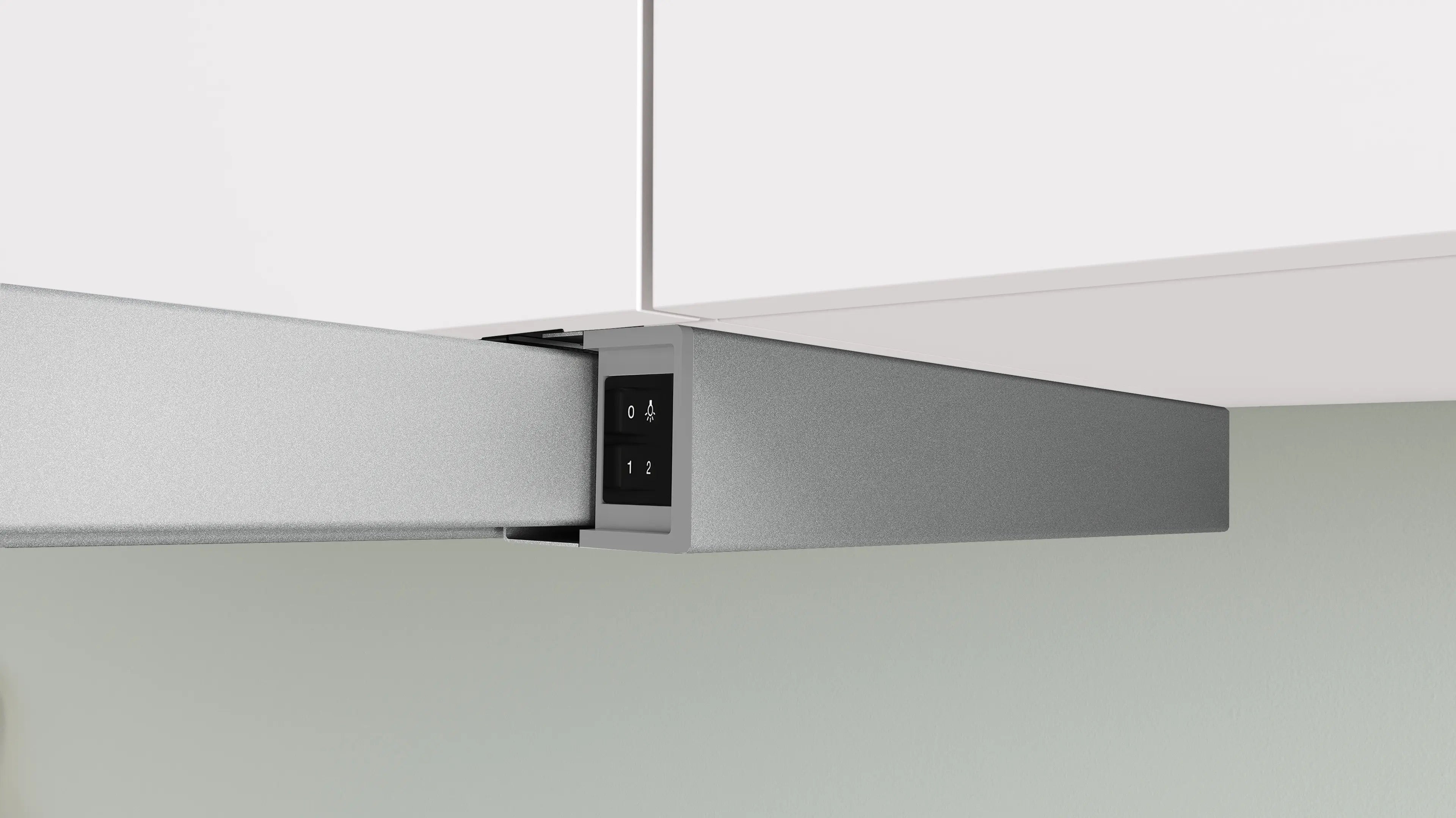 Bosch Series 2 Telescopic cooker hood 60 cm Silver metallic - DFM063W57B