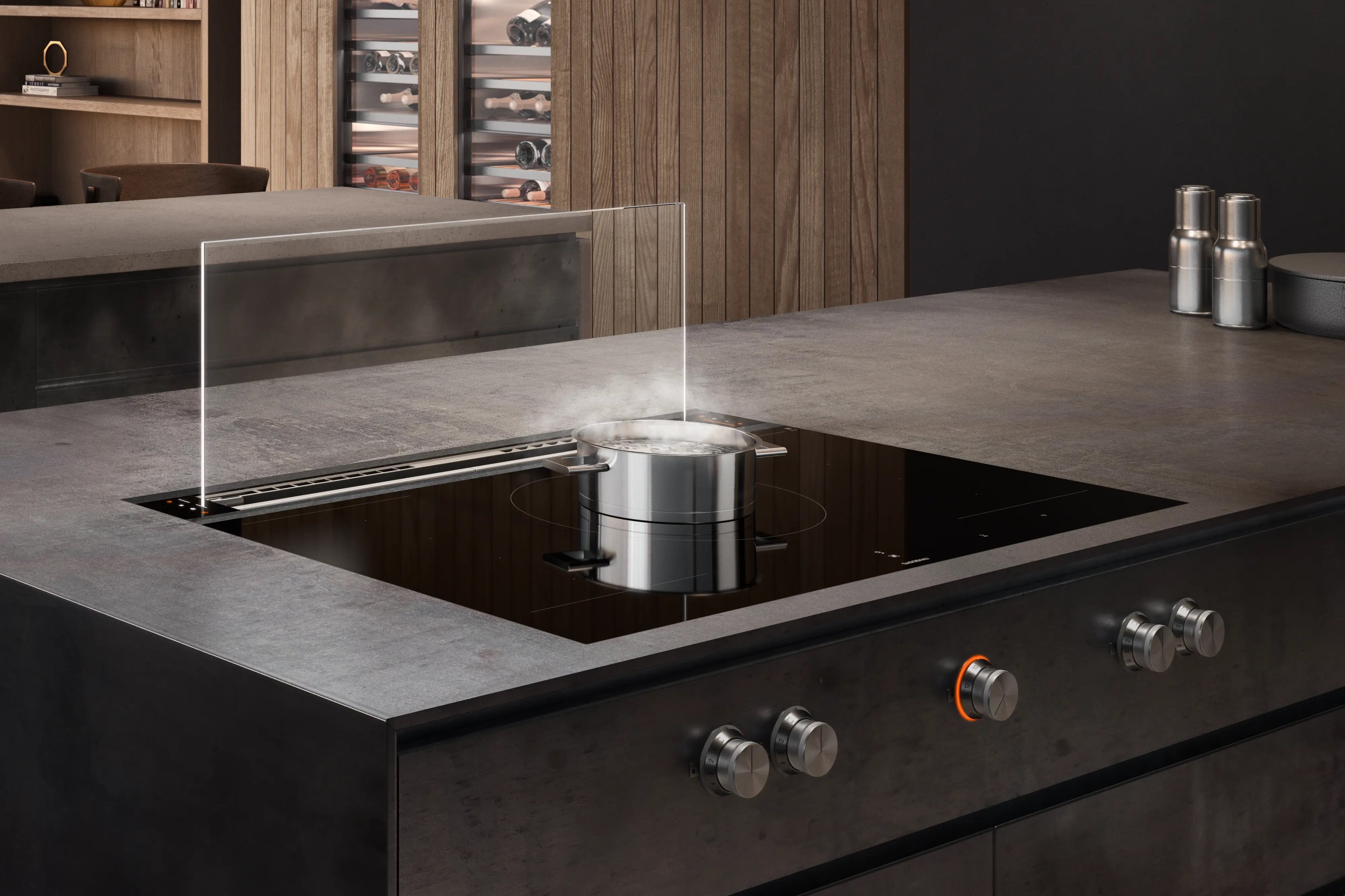 Gaggenau 200 series Table ventilation 90 cm flush installation