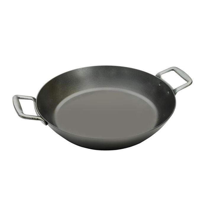 AGA black iron 28cm two side handles serving pan