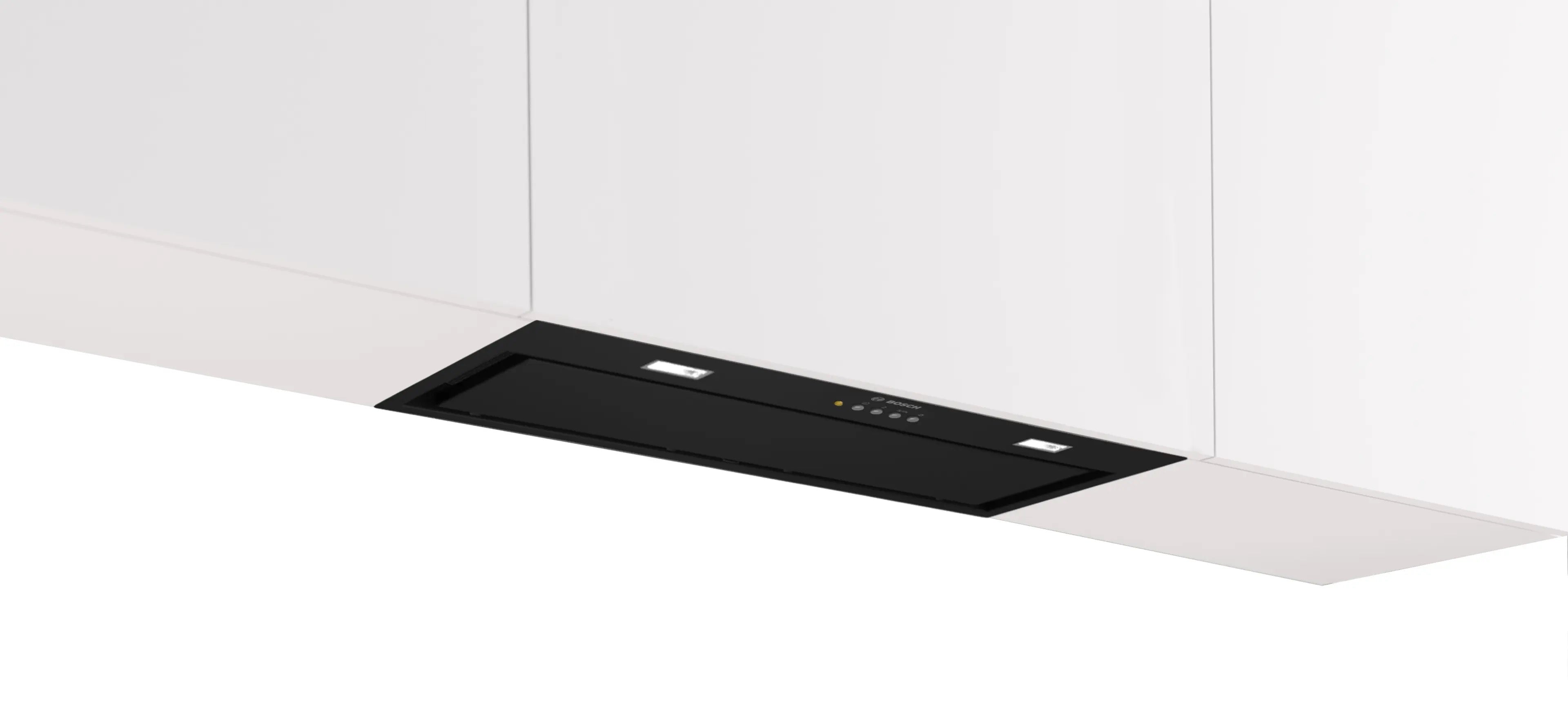 Bosch Series 6 Canopy cooker hood 70 cm Black - DLN77AC60B