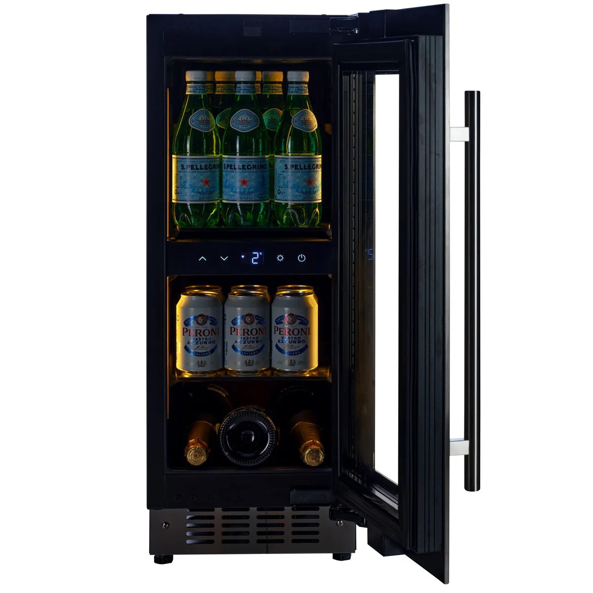 CELLA - 300mm - Undercounter Drinks Fridge - Single Zone - BV18-SSH