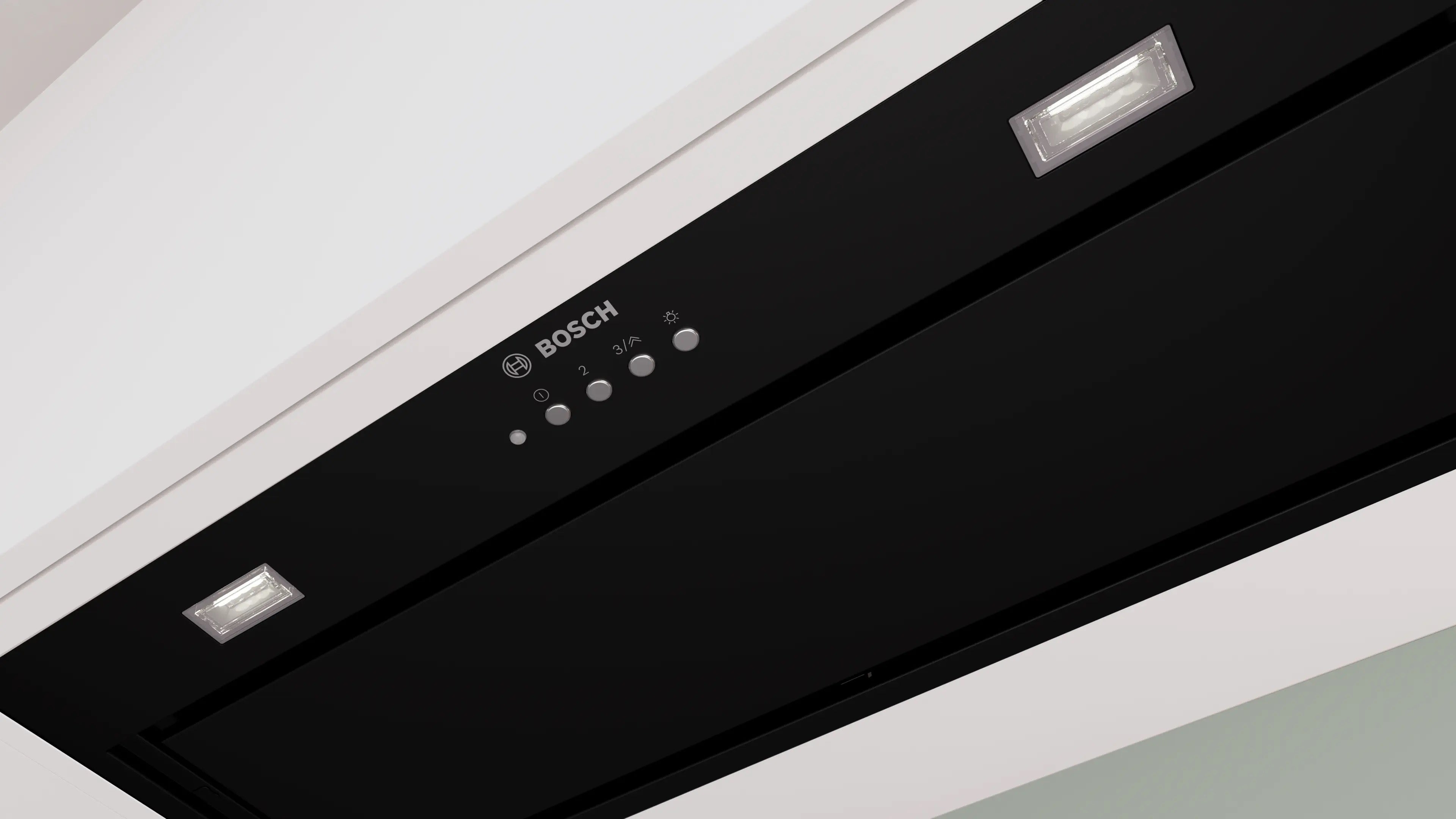 Bosch Series 6 Canopy cooker hood 70 cm Black - DLN77AC60B