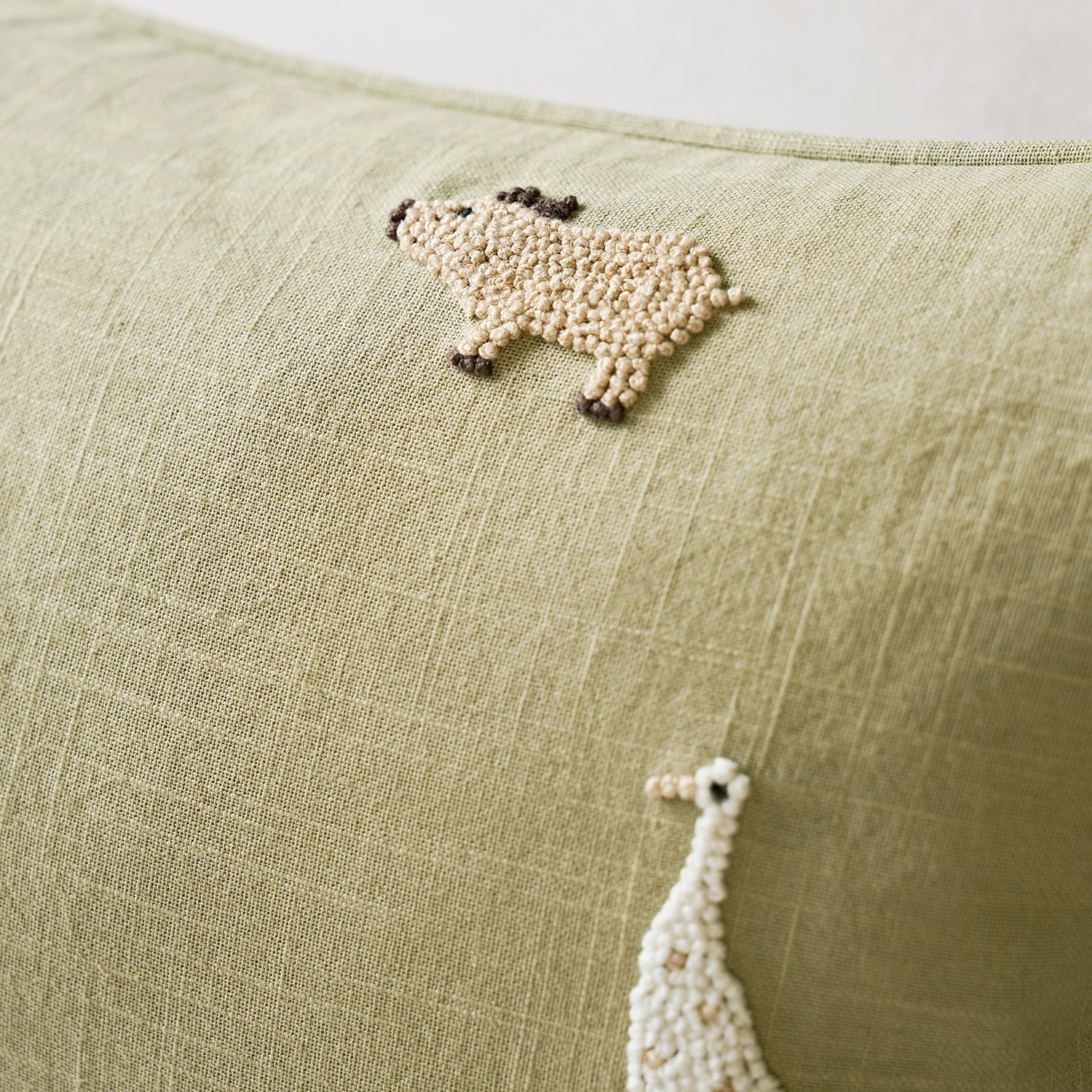 Sophie Allport Farm Friends Embroidered Cushion