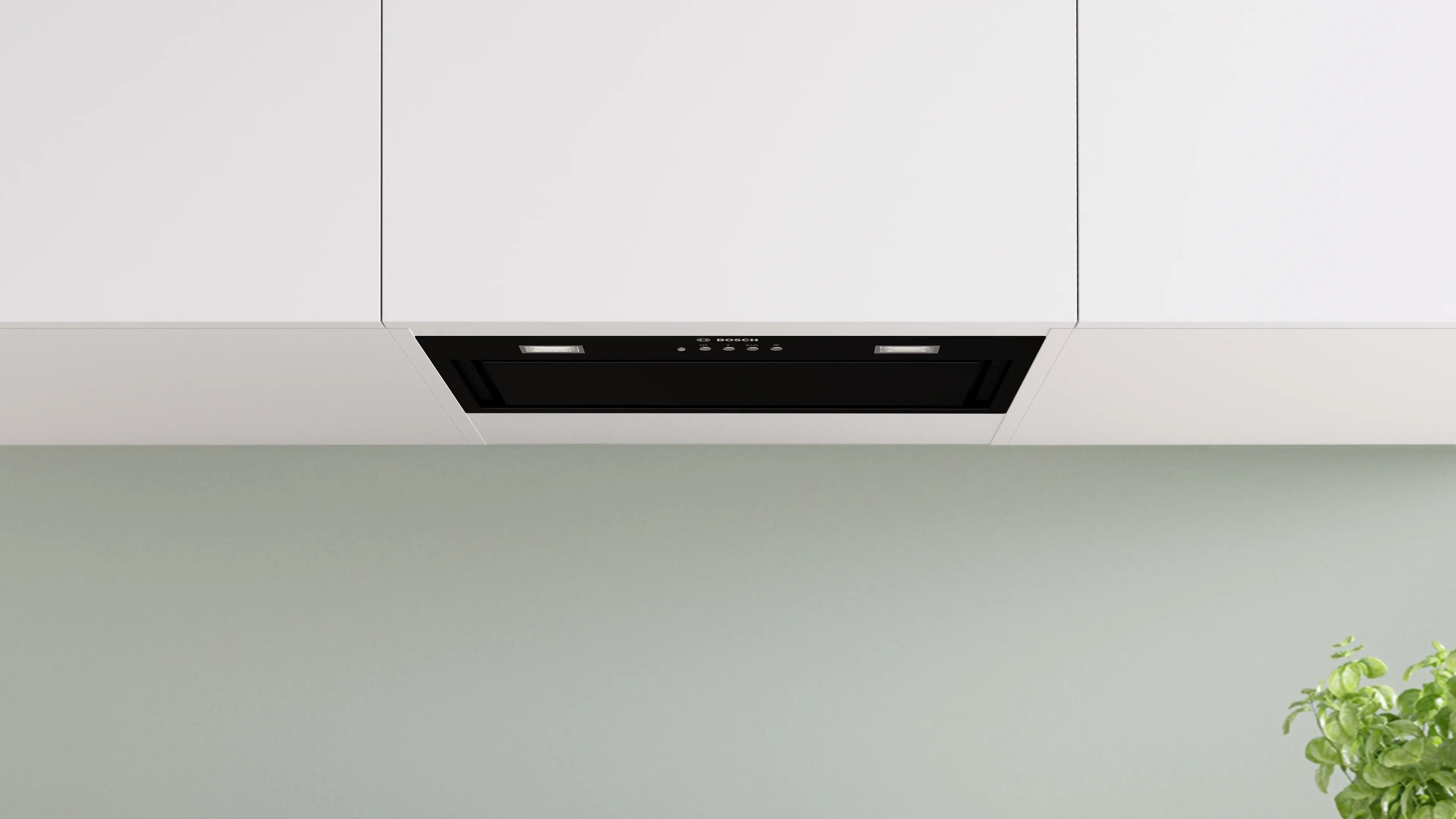 Bosch Series 6 Canopy cooker hood 52 cm Black - DLN56AC60B