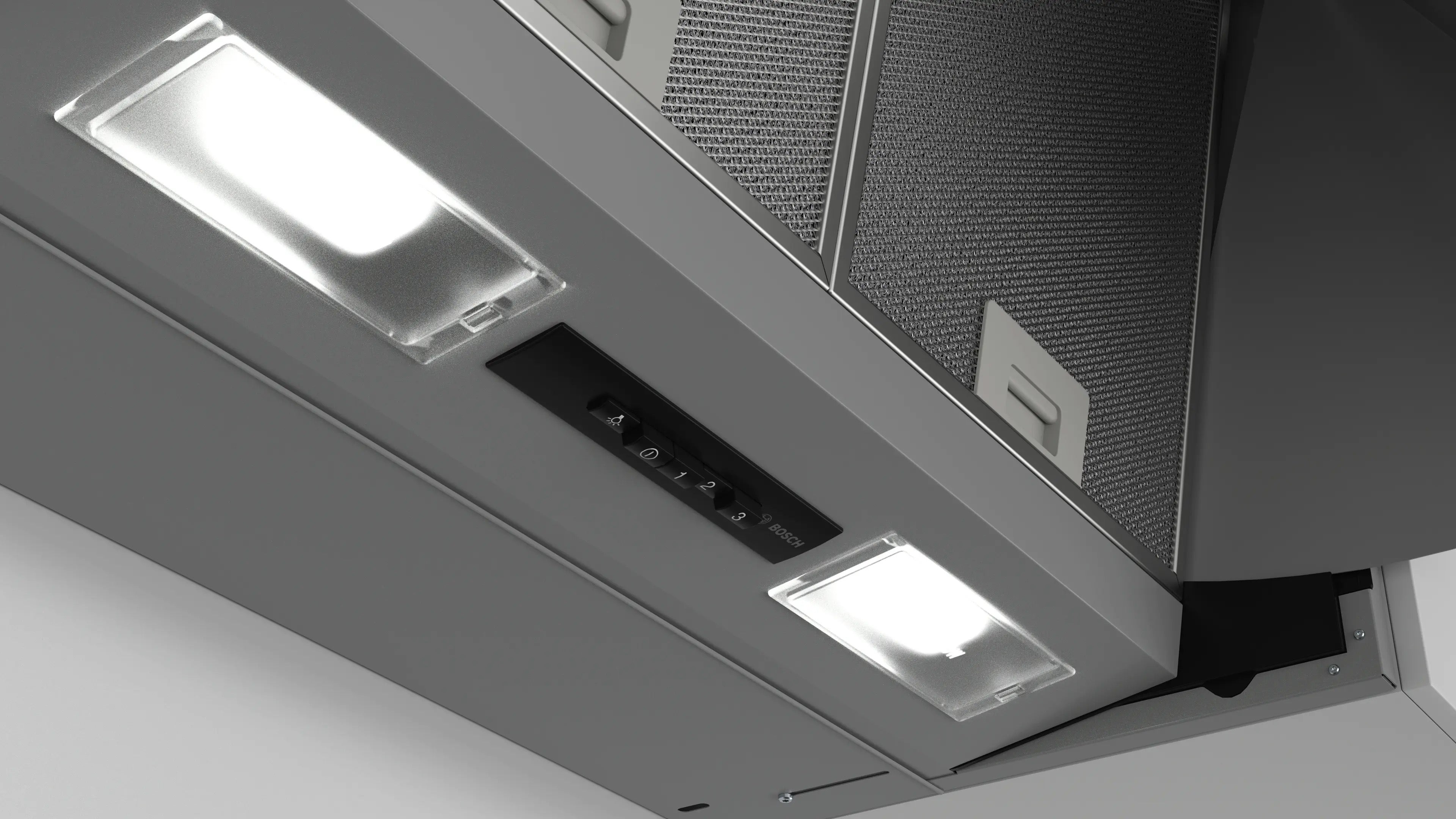 Bosch Series 2 Integrated cooker hood 60 cm Silver - DEM66AC00B