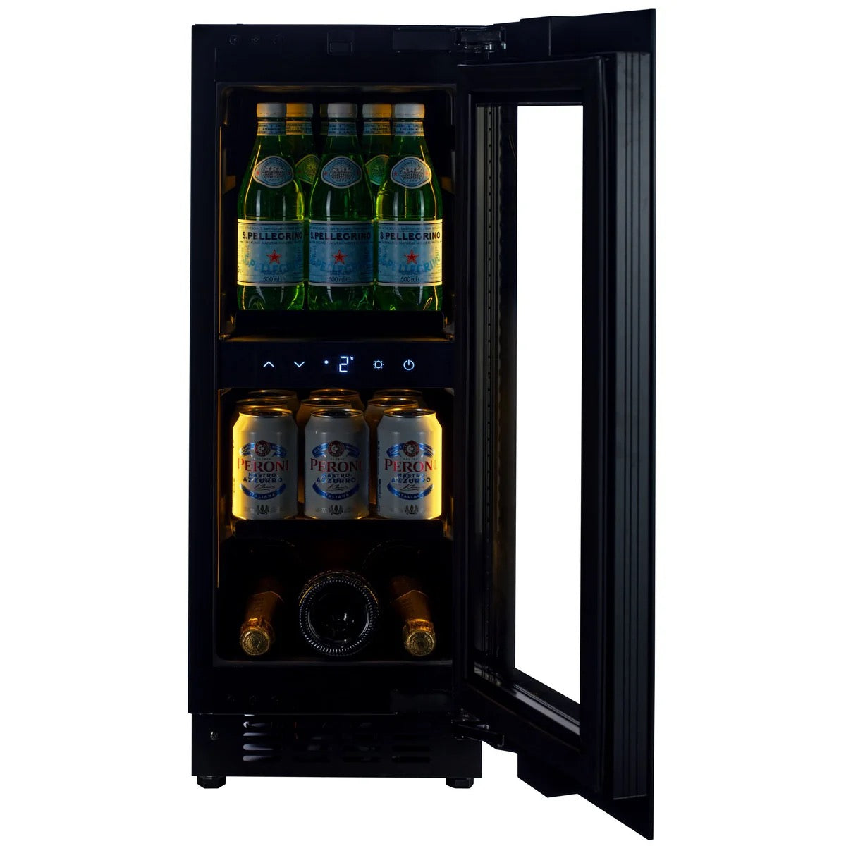 CELLA - 300mm - Undercounter Drinks Fridge - Handleless - BV18B-TO