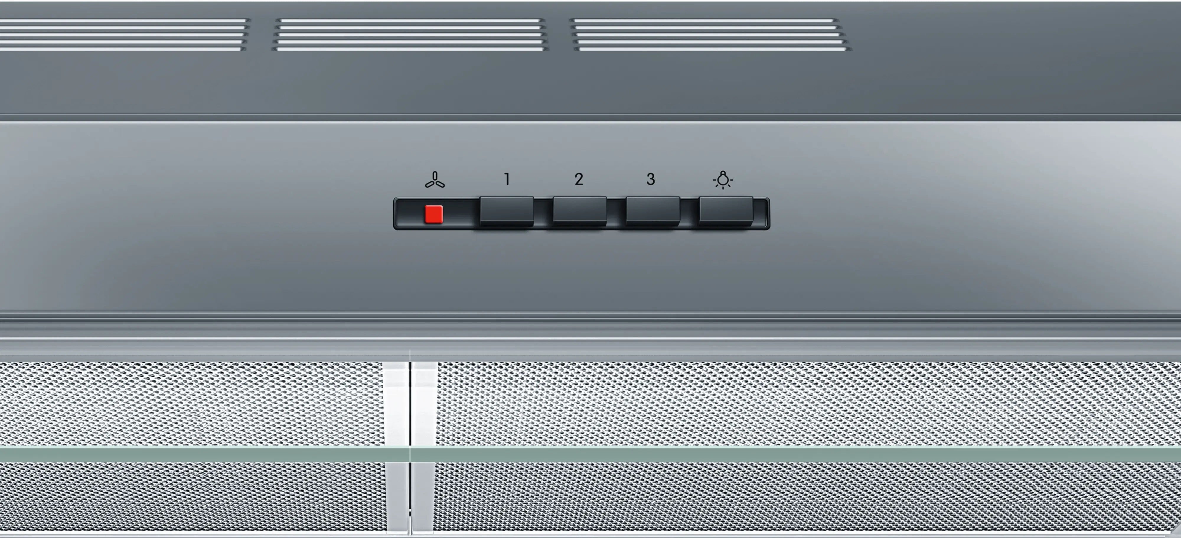Bosch Series 4 Built-under cooker hood 60 cm Stainless steel - DUL63CC50B