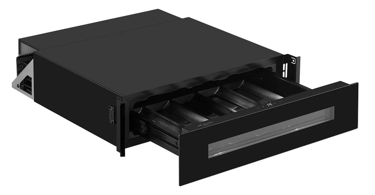 MQuvee Integrated Wine Fridge - WineKeeper Exclusive 5S Push-Pull