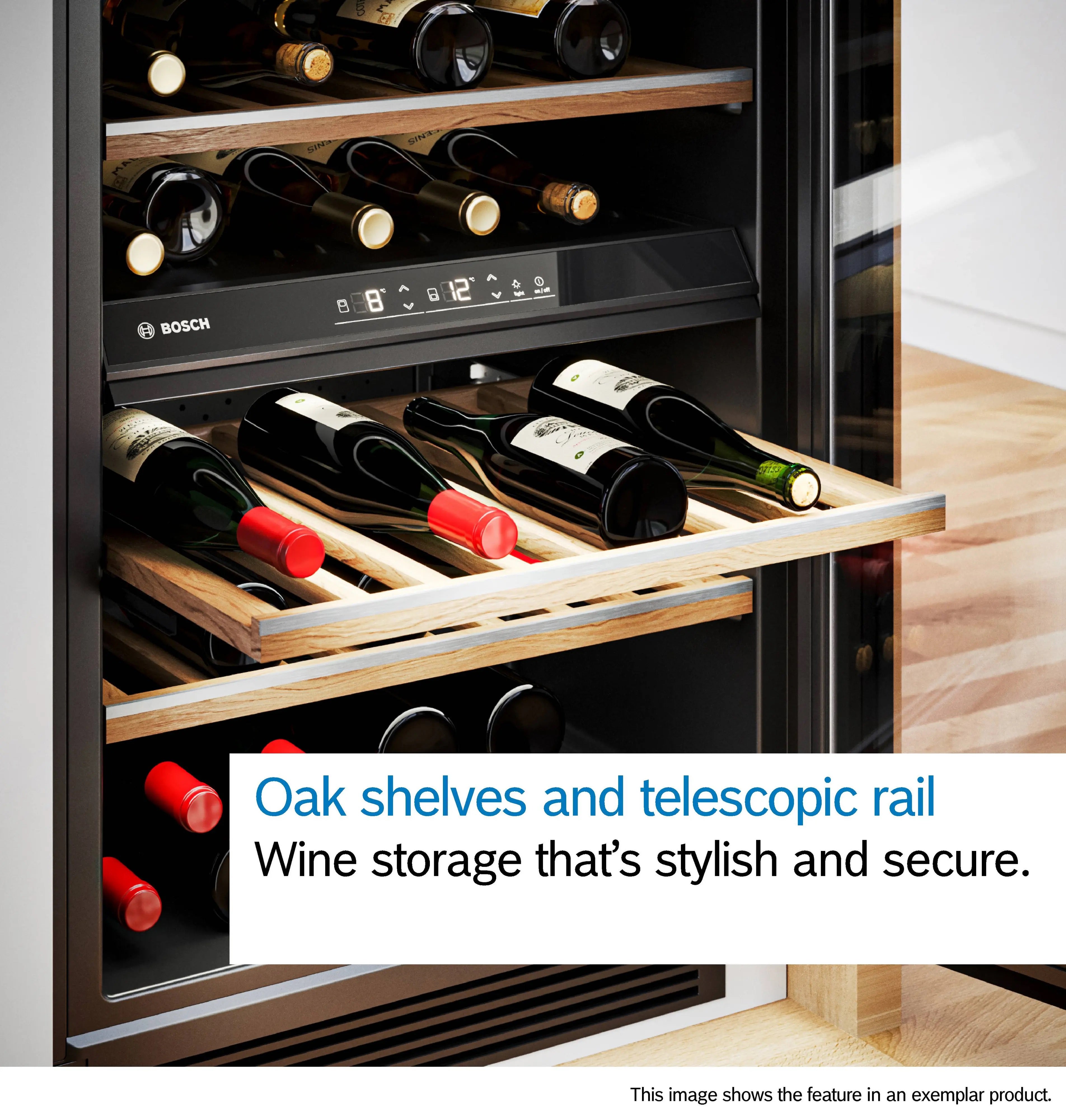 Bosch Series 6 Built-in wine cooler - KUW21AHG0G
