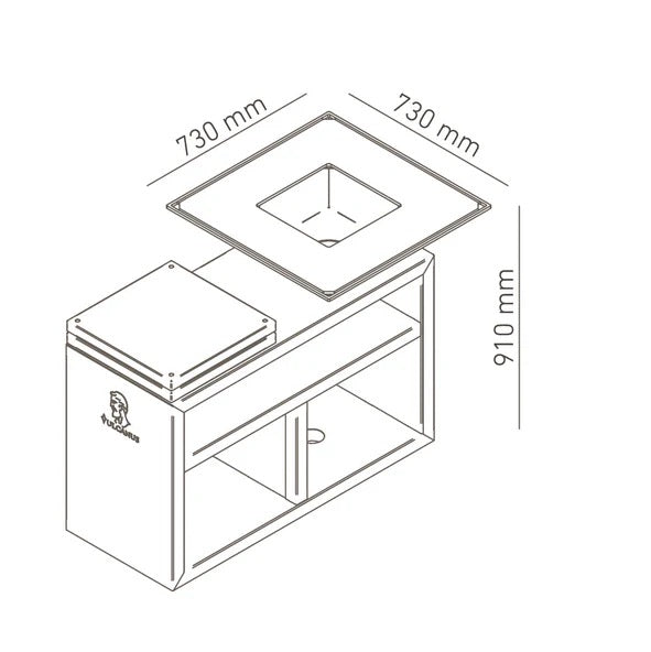 VULCANUS® Grill Pro730 Masterchef