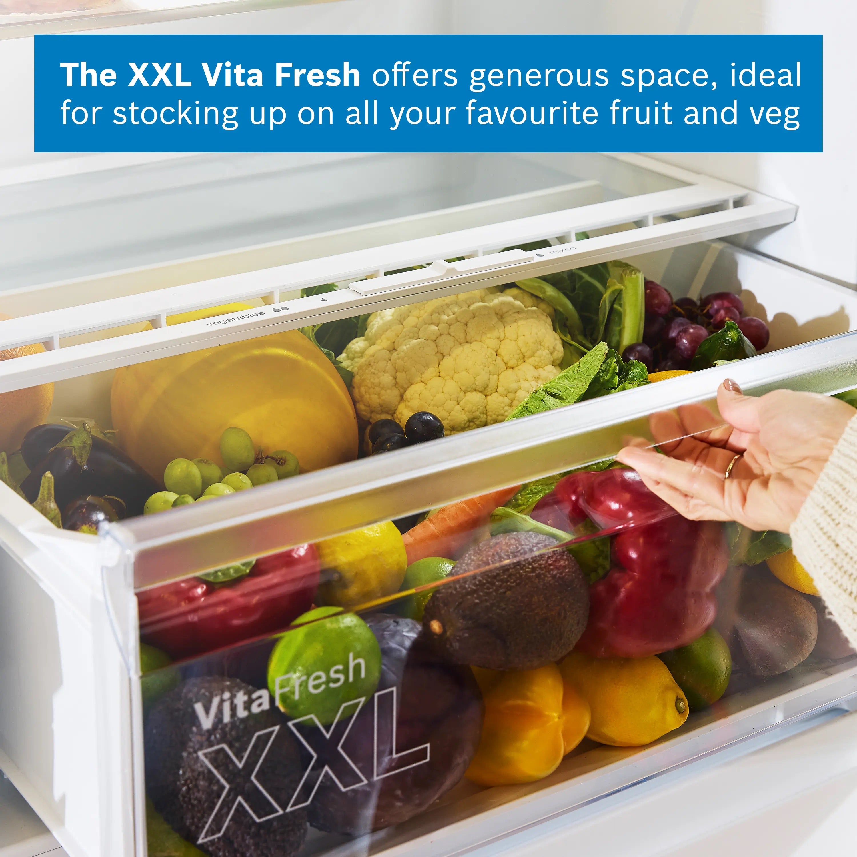 Bosch Series 4 Built-in fridge-freezer with freezer at bottom 177.2 x 54.1 cm - KIV86VSE0G