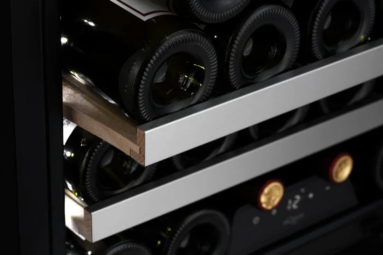 MQuvee Integrated Wine Fridge - WineKeeper Exclusive 23S Push-Pull
