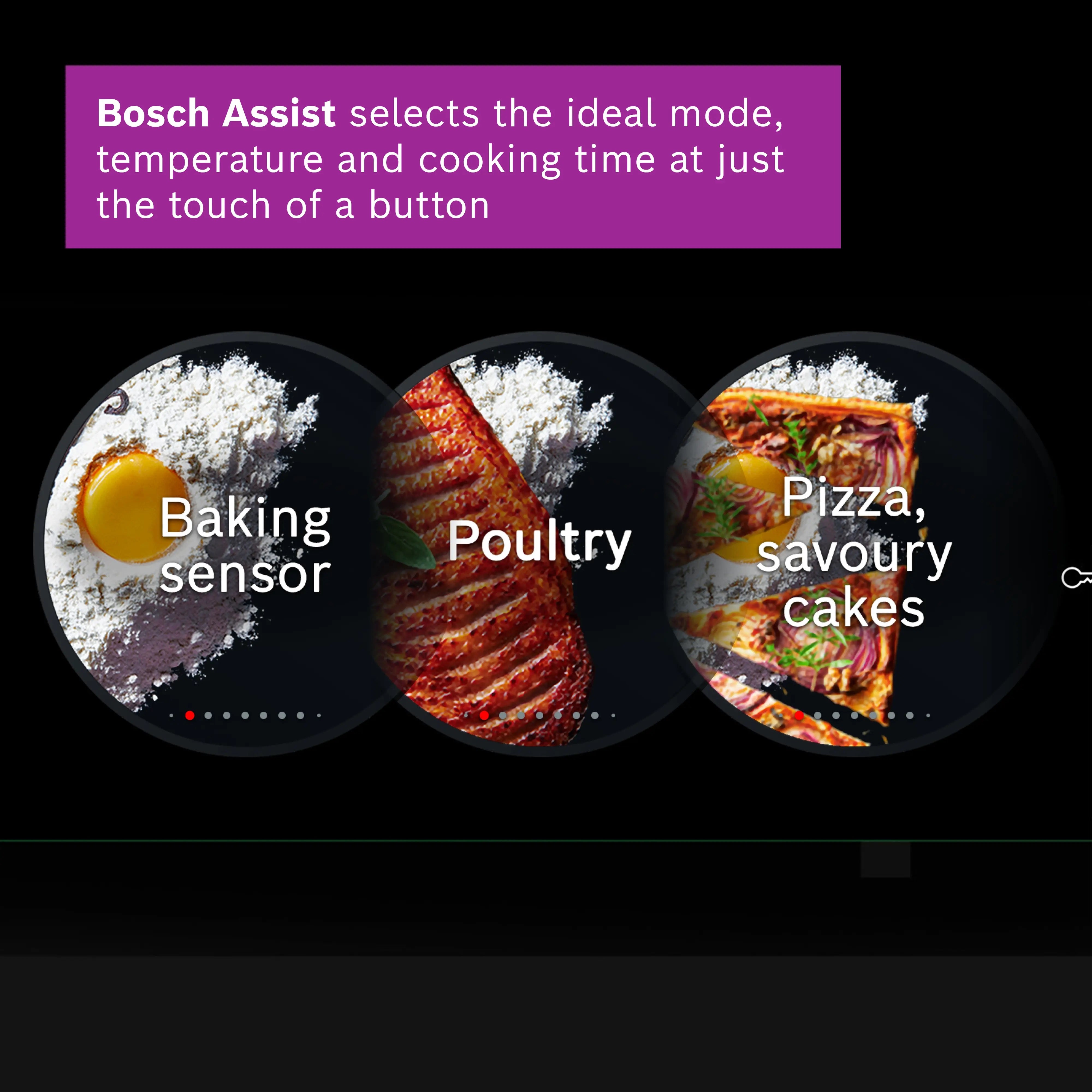 Bosch Series 8 Built-in compact oven with microwave function 60 x 45 cm Black - CMG7241B1B