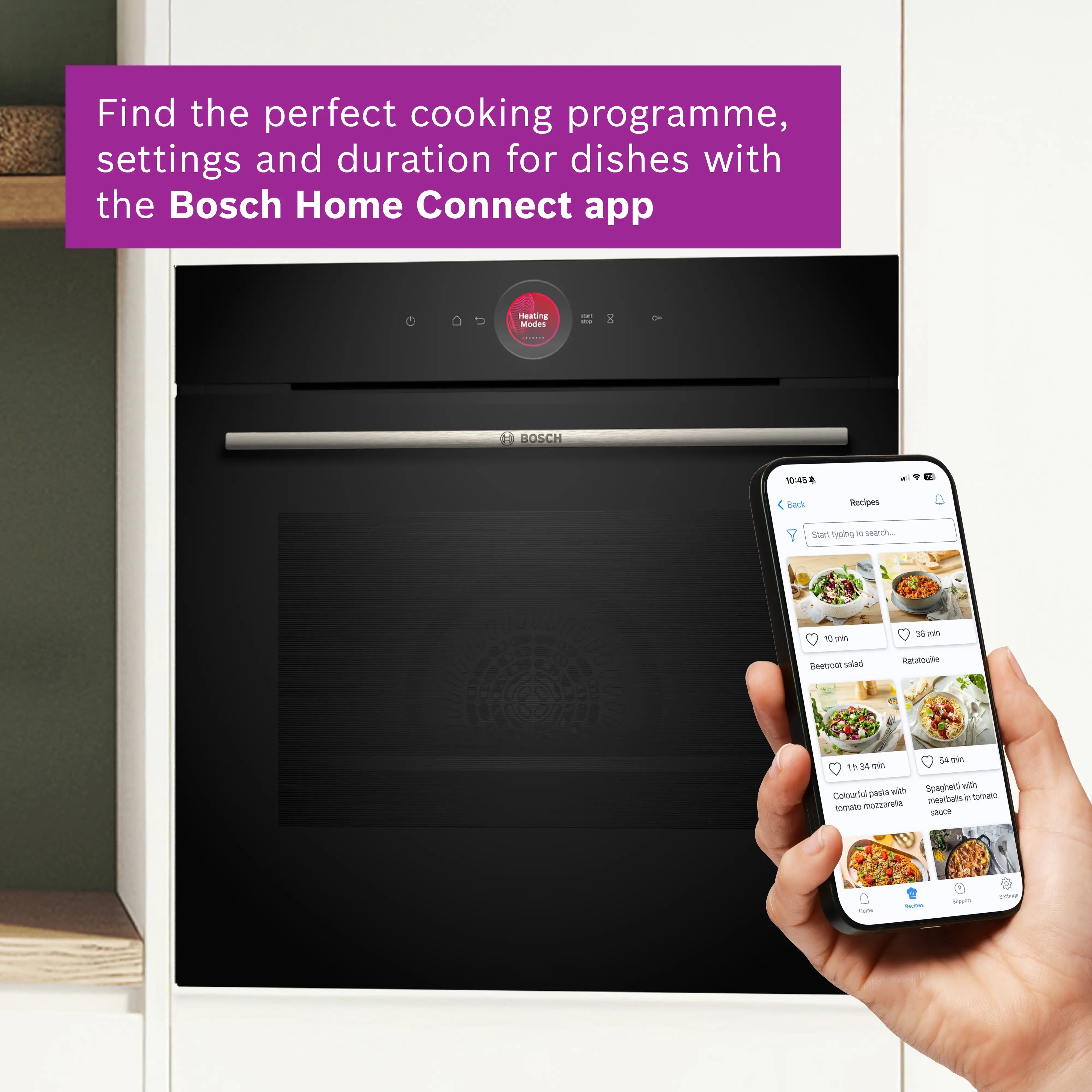 Bosch Series 8 Built-in oven 60 x 60 cm Black - HBG7741B1B