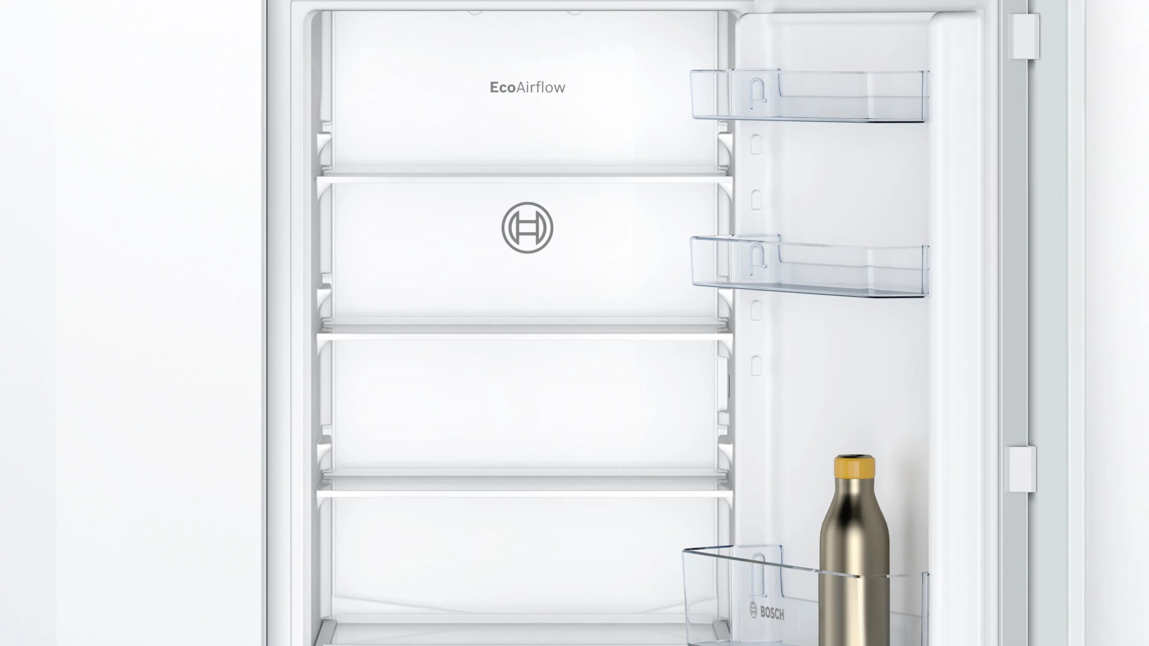 Bosch Series 2 Built-in fridge-freezer with freezer at bottom 177.2 x 54.1 cm - KIN86NFE0G