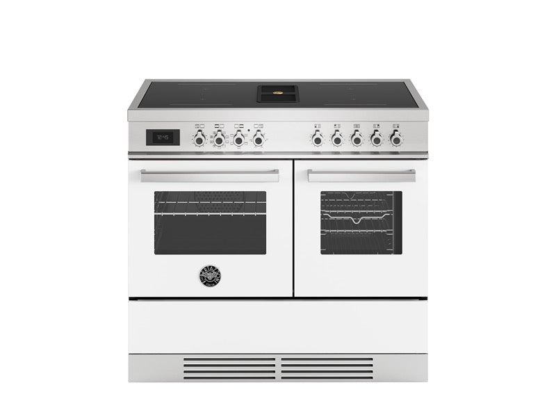 Bertazzoni 100 cm Air-Tec cooker with induction top and integrated hood