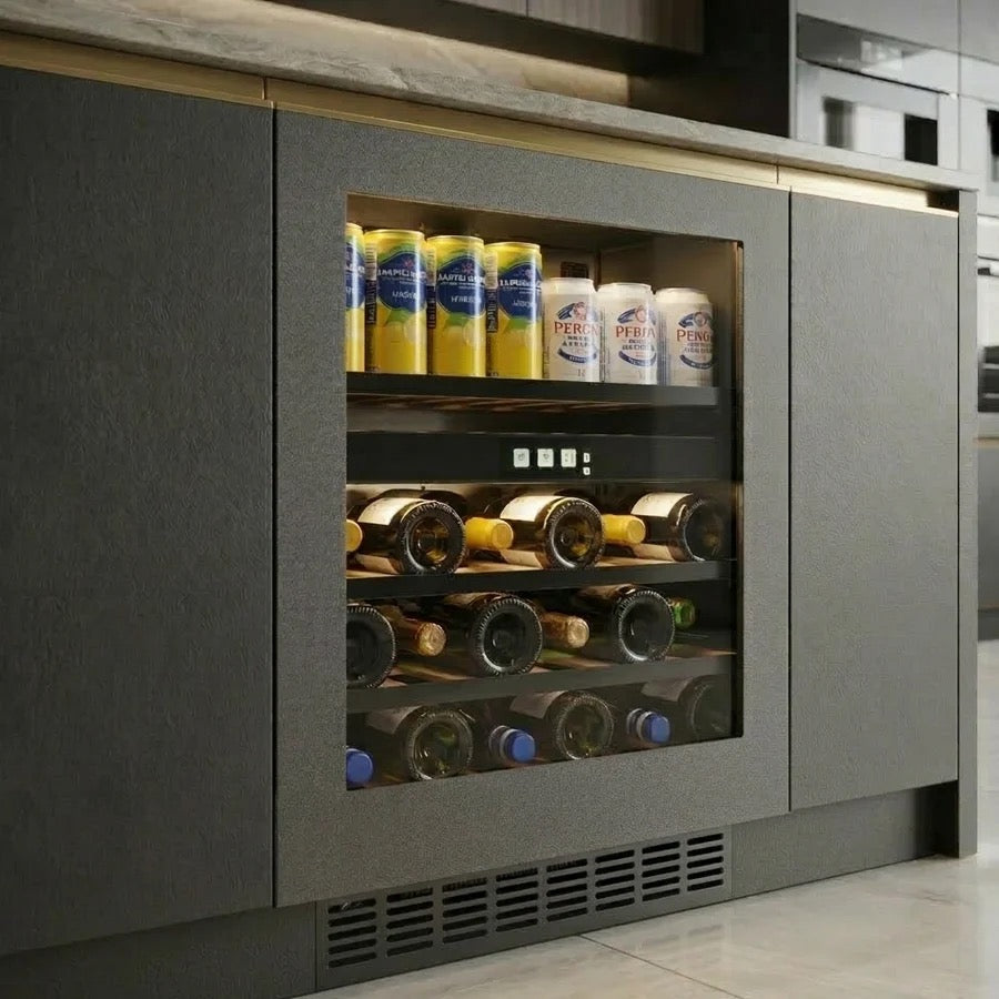 CELLA Beverage Centre (Wine & Beverage) - 600mm Handleless - Undercounter - WBV36PANEL-TO