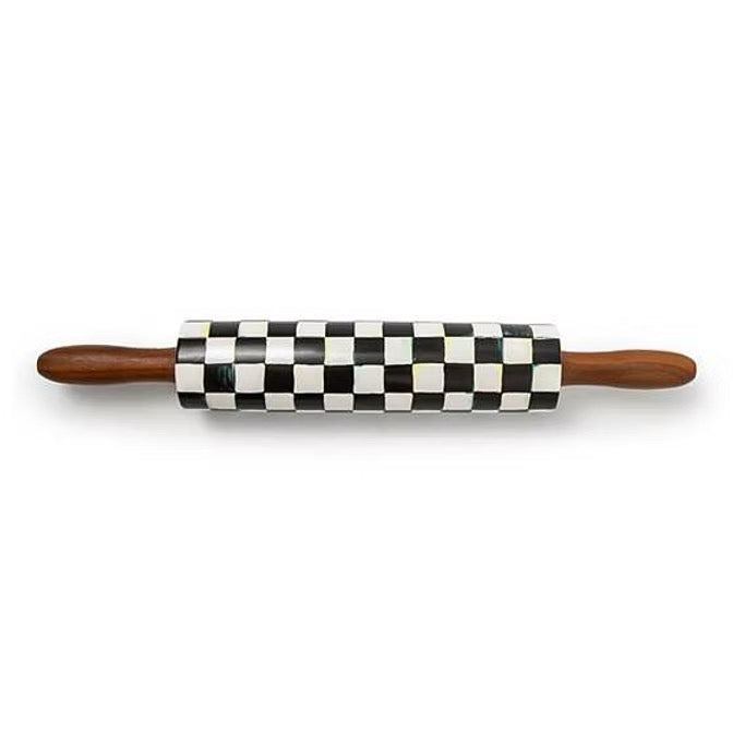 Mackenzie-Childs Courtly Check Rolling Pin