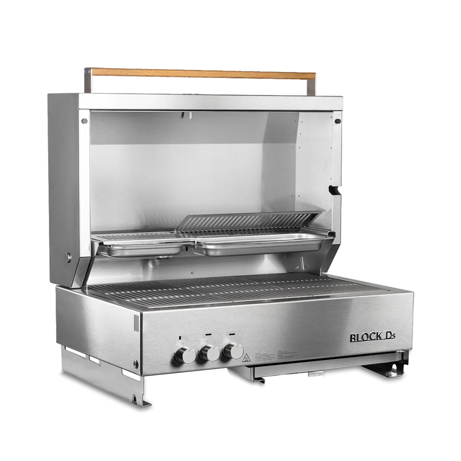 Flammkraft BLOCK Ds built in barbecue