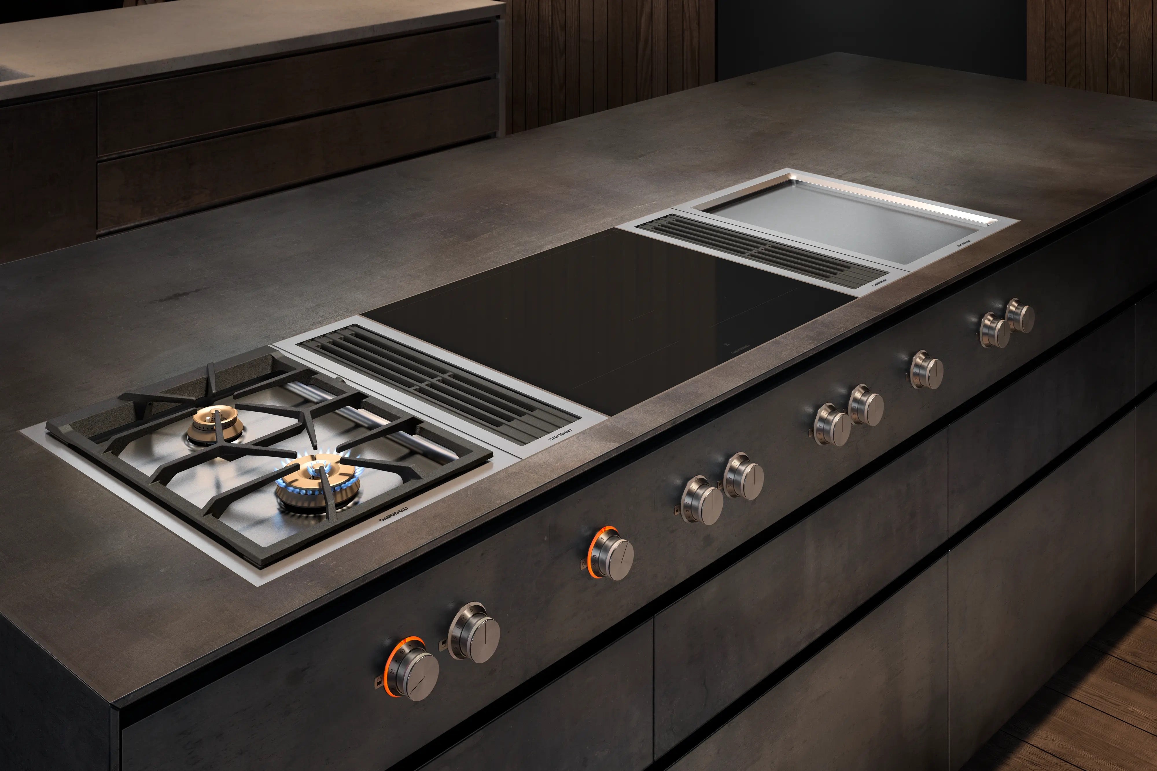 Gaggenau 400 series Vario gas cooktop 38 cm Natural gas 20 mbar
