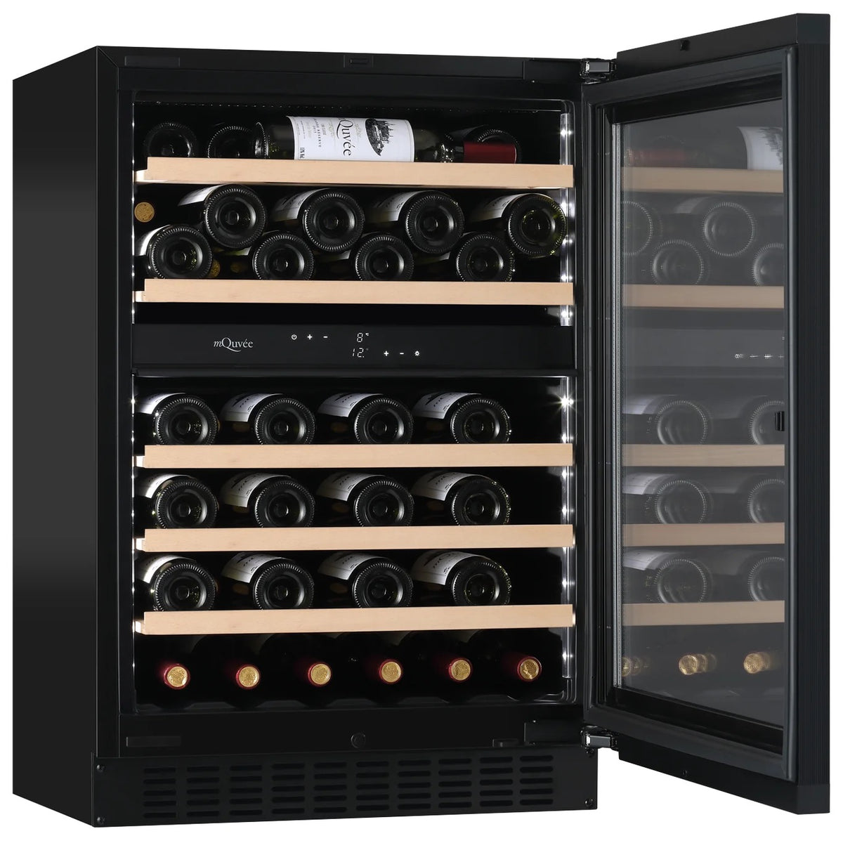 MQuvee Under-Counter Wine Fridge - WineCave Exclusive 780 60D Panel Ready