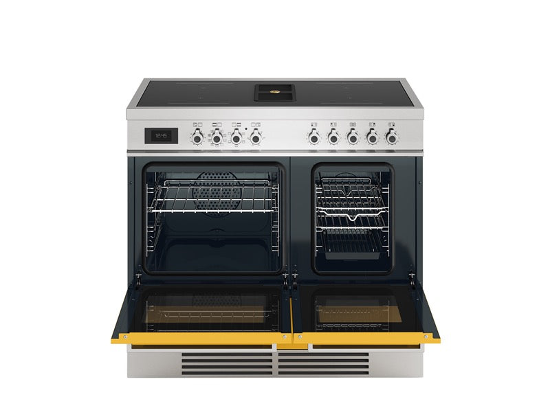 Bertazzoni 100 cm Air-Tec cooker with induction top and integrated hood