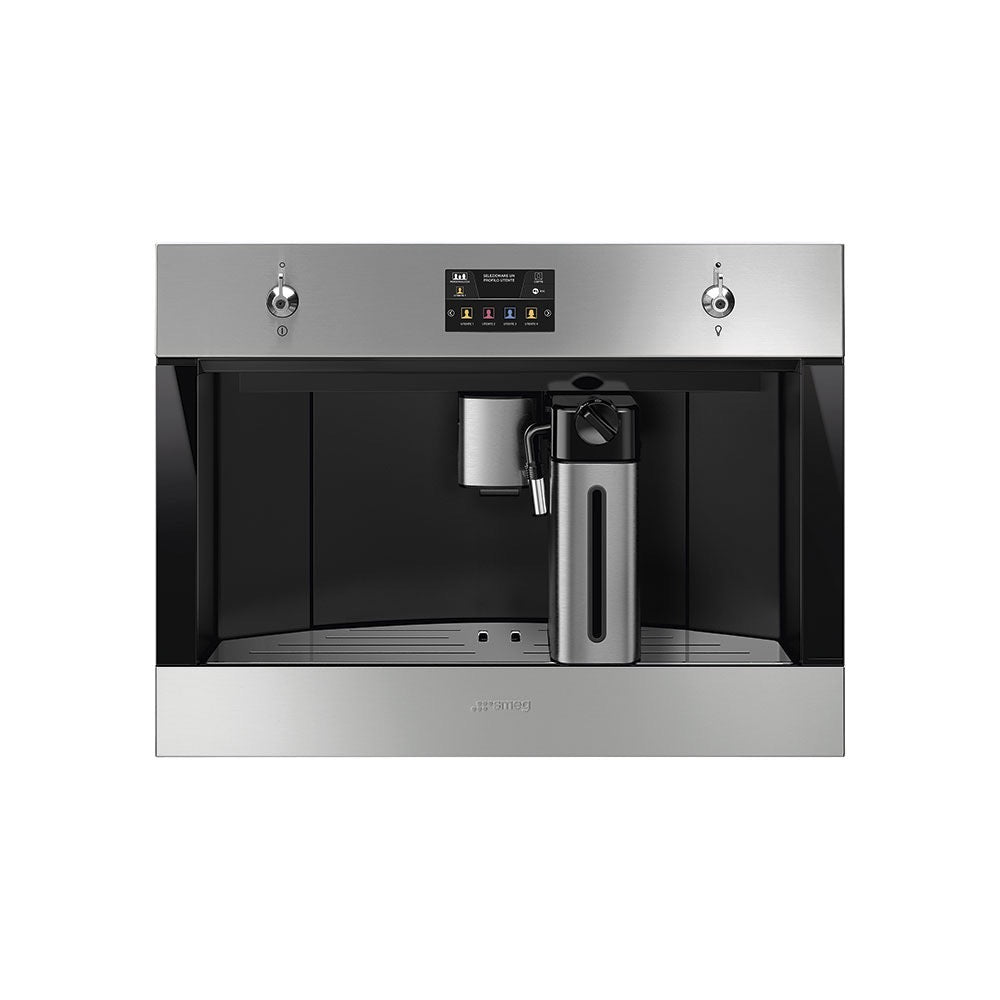 Smeg Classic Built-In Coffee Machine Stainless Steel - CMS4303X